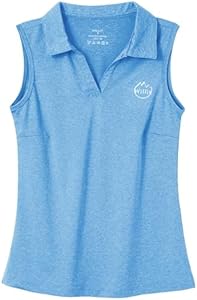 Willit Girls' Sleeveless Polo Shirts Golf Tennis Polo Lightweight Shirts Quick Dry Willit