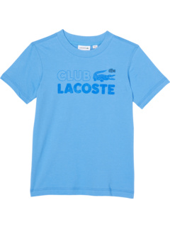 Клубная футболка с круглым вырезом с короткими рукавами (для малышей/маленьких детей/больших детей) Lacoste Kids
