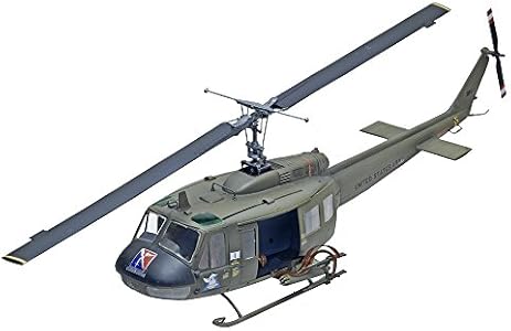 Revell Germany UH-1D Huey Gunship Model Kit , Green, for 12 years old and up Revell