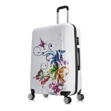 InUSA напечатала 28-дюймовый чемодан-спиннер Butterfly с жестким бортом INUSA