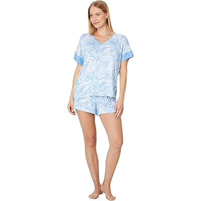 Короткий комплект пижамы с короткими рукавами Tommy Bahama, 95% вискоза Tommy Bahama