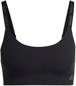 adidas Women's Micro Flex Wireless Seamless Lounge Bra Adidas