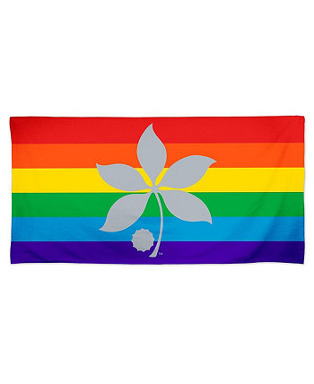 Пляжное полотенце Pride Spectra 30 x 60 дюймов штата Огайо Buckeyes Wincraft