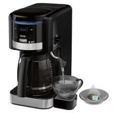 Cuisinart® Coffee Plus® Кофеварка на 12 чашек и система горячего водоснабжения Cuisinart