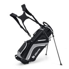 Lightweight Golf Stand Bag with 14 Way Top Dividers and 6 Pockets Slickblue