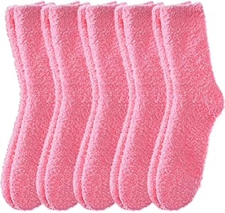 Женские Носки MQELONG Super Soft Fuzzy Cozy Home Sleeping Socks Microfiber Winter Warm Slipper Socks MQELONG