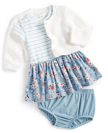 Платье-свитер Garden для маленьких девочек, созданное для Macy's First Impressions