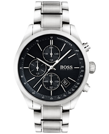 Мужские часы Hugo Boss Grand Prix с браслетом из нержавеющей стали с хронографом 44 мм 1513477 HUGO BOSS