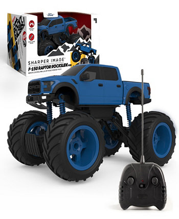 Гоночный игрушечный автомобиль Rockslide Monster Truck Ford F150 с дистанционным управлением, набор из 2 шт. Sharper Image