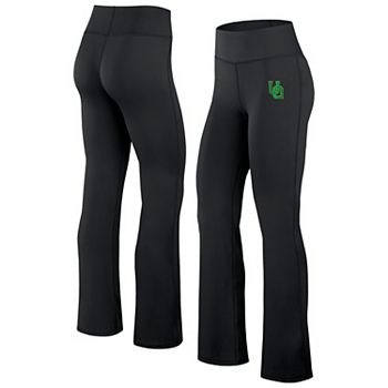 Women's Fanatics Black Oregon Ducks Training Camp Maxed Out Flare Leggings Fanatics Brands - White Label