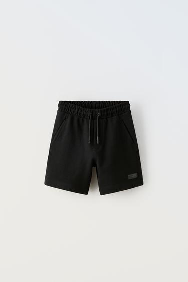 PIQUÉ STRETCH SHORTS Zara