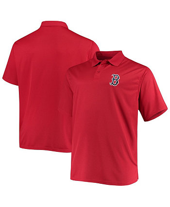 Мужская красная рубашка-поло Boston Red Sox Big Tall с птичьим глазом Fanatics