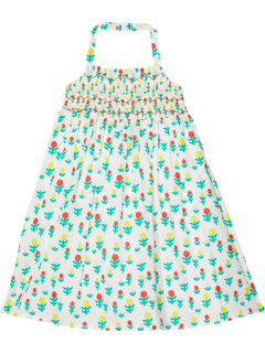 Dreamy Flowers Dress with Smock Details (Toddler/Little Kids/Big Kids) Stella McCartney Kids