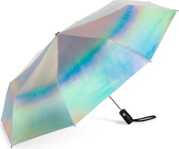 Компактный зонт Auto Open & Close - Радужный SHEDRAIN