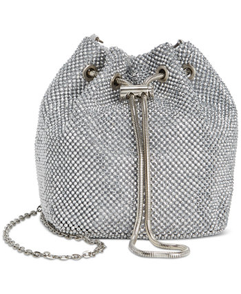 Мини-сумка-ведро с ромбовидной сеткой на шнурке, созданная для Macy's I.N.C. International Concepts