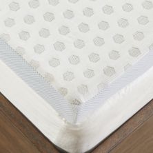 Sleep Philosophy 2-Inch Gel Memory Foam Mattress Topper with Cooling Cover Sleep Philosophy