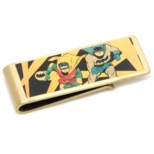 Мужские запонки, Inc. DC Comics винтажный зажим для денег Бэтмен и Робин с бронзовым покрытием Cufflinks, Inc.