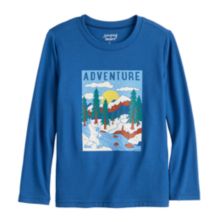 Boys 4-12 Jumping Beans® Adaptive Double Layer Long Sleeve Tee Jumping Beans