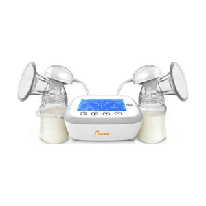 Crane USA Deluxe Double Electric Cordless Breast Pump, Portable, Closed System, Overflow Protection Crane - USA