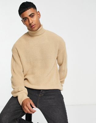 Свободный свитер с высоким воротником в рыбацком стиле New Look New Look