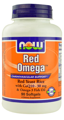 СЕЙЧАС Red Omega — 90 мягких капсул NOW Foods