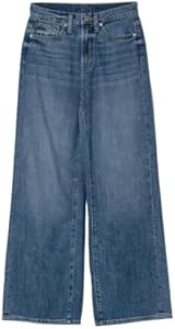 GAP Womens High Rise Wide Leg Jeans Medium Wash 30 REG Gap