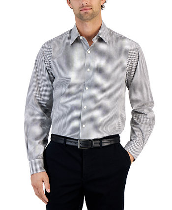 Мужская рубашка в клетку стандартного кроя, созданная для Macys Club Room