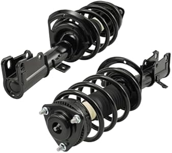 Front Struts and Shocks Complete Assembly Replacement for Avenger 2008-2014 2.4L, Sebring 2007-2010 2.4L, Struts with Coil Spring Shocks Absorber 171130/171131 2 PCS Autosity