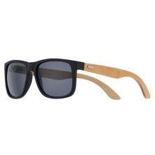 Мужские прорезиненные солнцезащитные очки Dockers® в матовой черной форме Dockers
