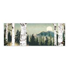 Персональные принты Backcountry Woods Wood Block Mount Wall Art Personal-Prints