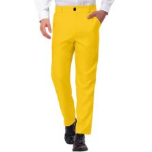 Мужские классические деловые брюки, классические костюмные брюки с плоской передней частью Lars Amadeus