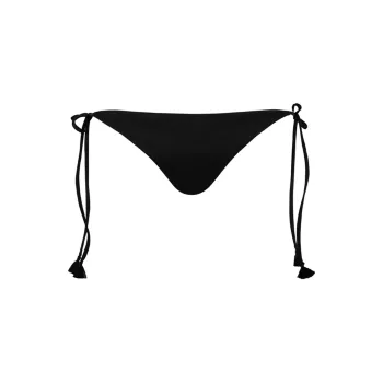 Sullen Tassel-Detailed Cotton Bikini Bottom JOHANNA ORTIZ