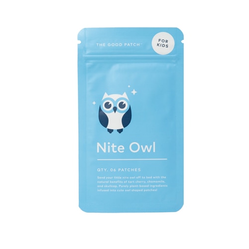 Хороший пластырь для детей — пластыри Nite Owl — 6 пластырей The Good Patch