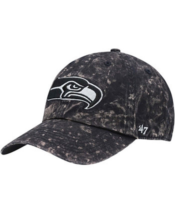 Мужская черная регулируемая шляпа Seattle Seahawks Gamut Clean Up '47 Brand
