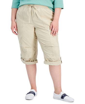 Укороченные брюки карго больших размеров Tommy Hilfiger