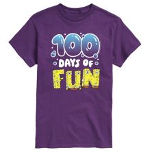 Men's SpongeBob SquarePants 100 Days Of Fun Graphic Tee Nickelodeon