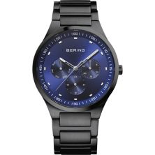 Мужские классические черные часы с браслетом из нержавеющей стали BERING - 11740-728 Bering