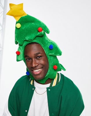 Зеленая шапка Boardmans в форме рождественской елки Boardmans