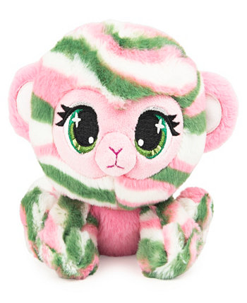 P.Lushes Designer Fashion Pets Olivia Moss Monkey Premium Stuffed Animal Soft Plush, 6" Gund®