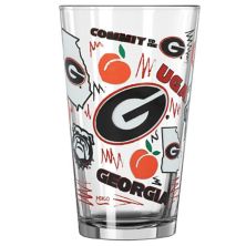 Georgia Bulldogs 16oz. Local Pint Glass Unbranded