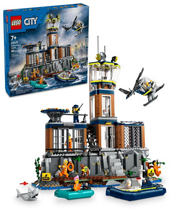Конструктор City Полицейский Остров-тюрьма 60419, 980 деталей Lego