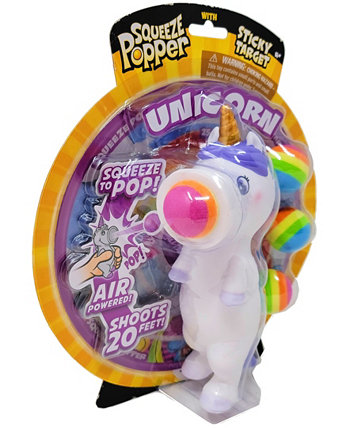Поппер-поппер Unicorn с липкой мишенью HOG WILD TOYS