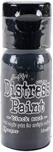 Ranger TDF52937 Distress Paint Flip Top 1oz-Black Soot Ranger