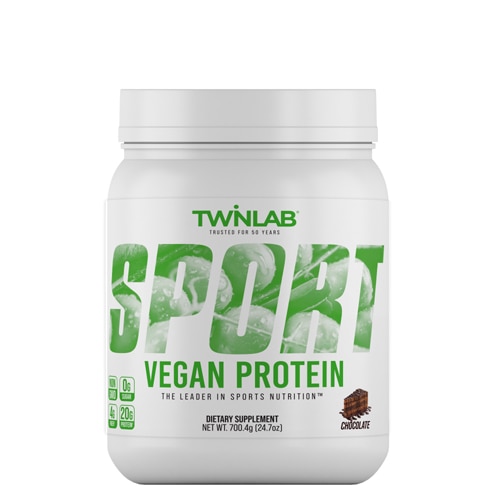 Веганский протеиновый шоколад Twinlab Sport — 20 порций Twinlab