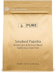 Pure Original Ingredients Smoked Paprika (1 lb) Spice & Seasoning, Smoky, & Mildly Spicy Flavor Pure Original Ingredients