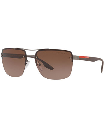 Поляризованные солнцезащитные очки, PS 60US 62 LIFESTYLE Prada Linea Rossa