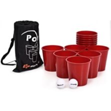 Yard Pong Giant Pong Game Set With Carry Bag Slickblue