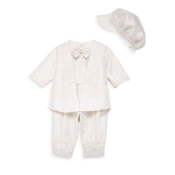Baby Boy's Three-Piece Organza Formalwear Set Macis Design