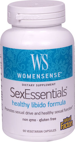 Natural Factors WomenSense® SexEssentials® -- 90 вегетарианских капсул Natural Factors