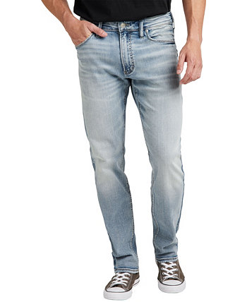 Мужские зауженные джинсы свободного кроя Eddie Silver Jeans Co.